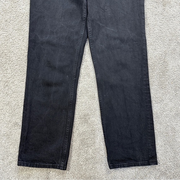 Abercrombie & Fitch Women’s The 90s Straight Ultra High Rise Jean in Black 29/8R - Picture 5 of 14